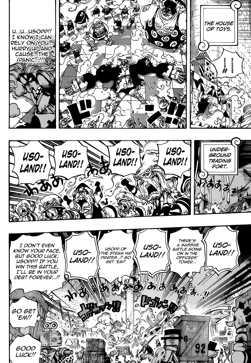 One Piece, Chapter 742 image 17
